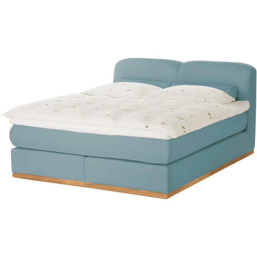 Boxspringbett Esop, blau