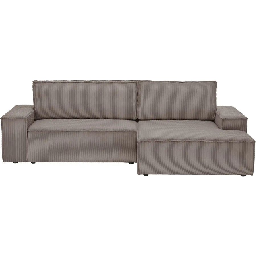 uno Ecksofa mit Schlaffunktion Fjord, braun