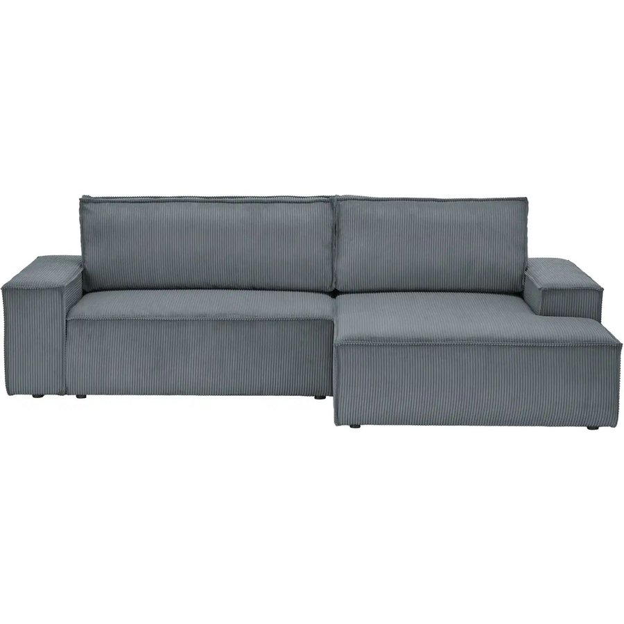 uno Ecksofa mit Schlaffunktion Fjord, grau