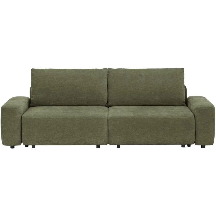 uno Schlafsofa mit Bettkasten Bouli, grün
