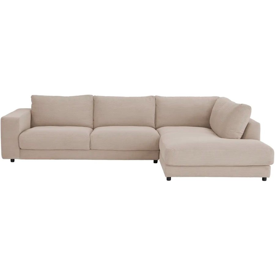 Jette Home Ecksofa Cord Sila, beige