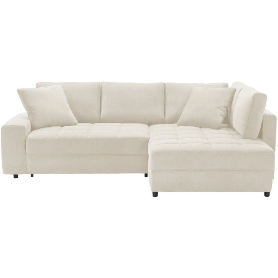 bobb Ecksofa mit pflegeleichtem Bezug Arissa de Luxe, beige