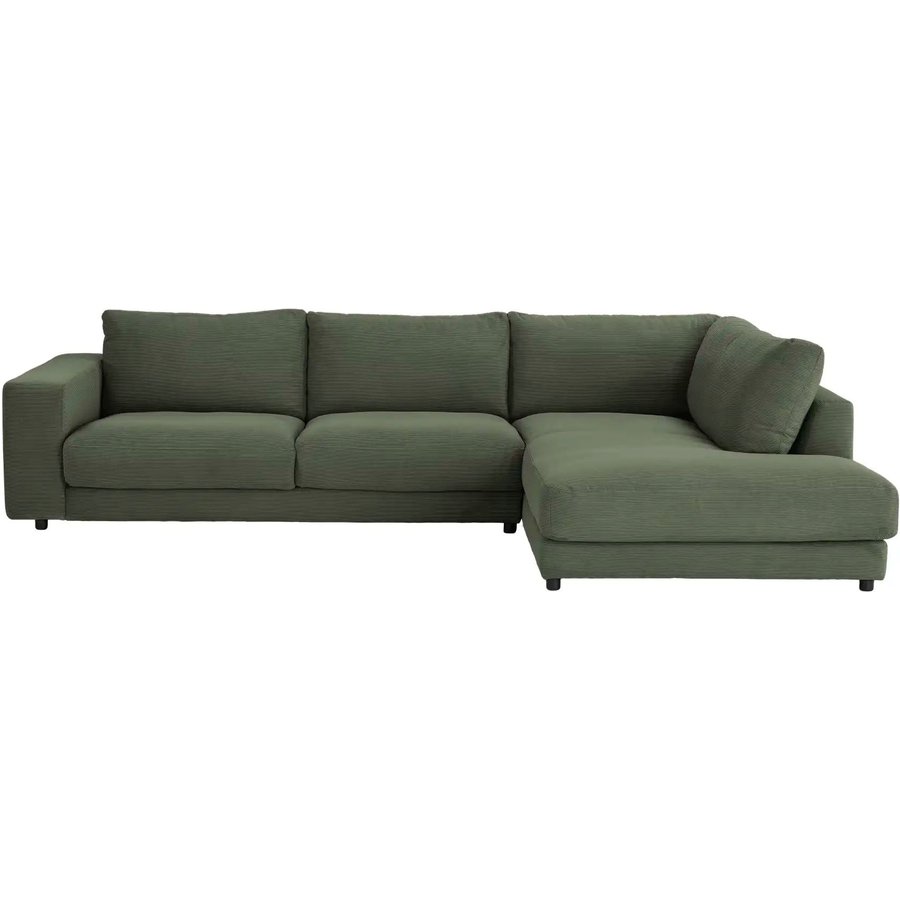 Jette Home Ecksofa Cord Sila, grün