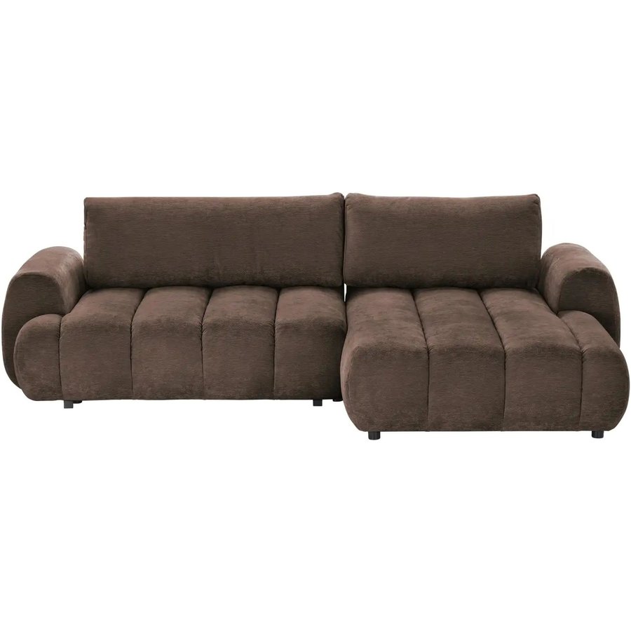 uno Ecksofa mit Schlaffunktion Passo, braun