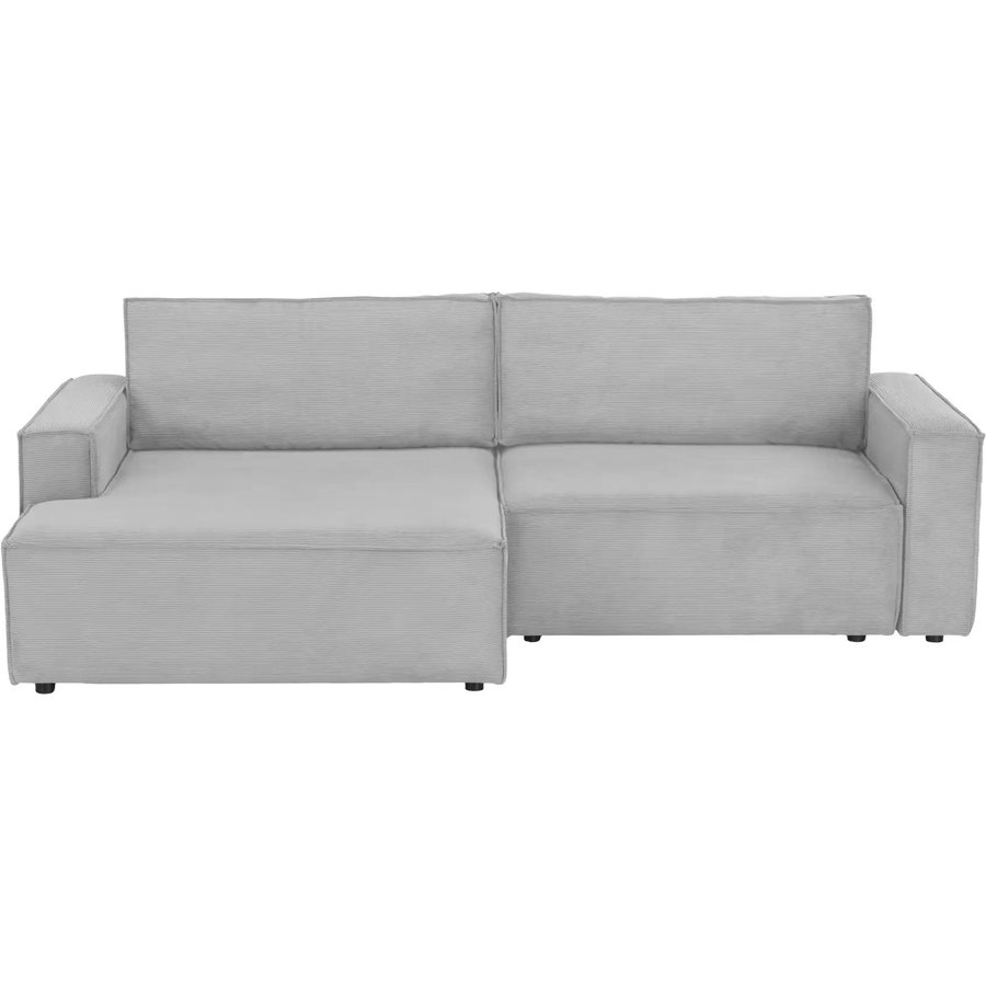 Ecksofa mit Schlaffunktion Capri, grau