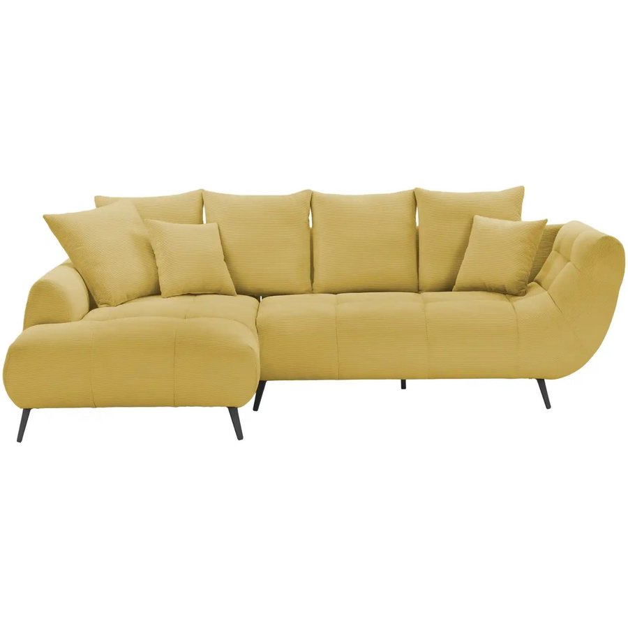 bobb Ecksofa Bellani III, gelb
