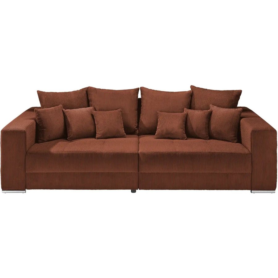 uno Bigsofa aus Cordstoff Ricardo, rot