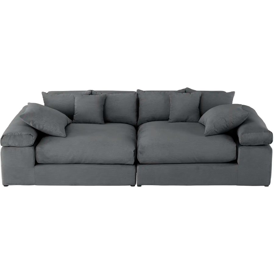 smart Big Sofa Lianea, grau