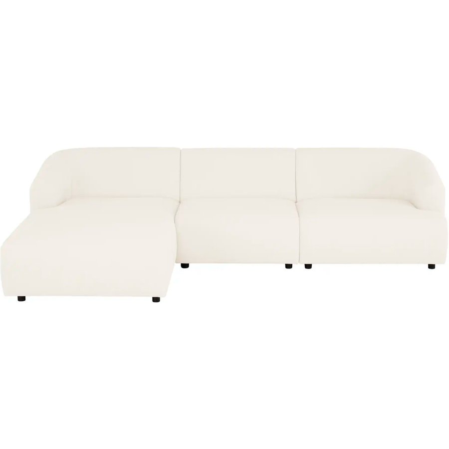 Höffner Selection Ecksofa Farina, weiß
