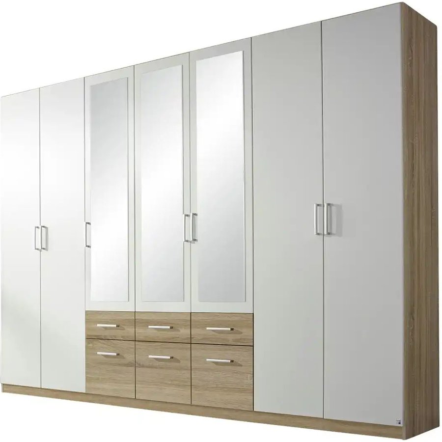 Kleiderschrank Bingen, weiß