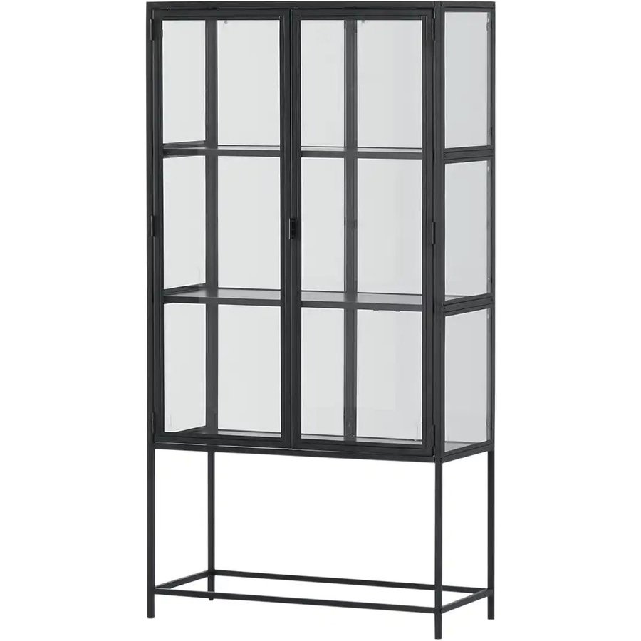 Sammlervitrine Sewell, schwarz