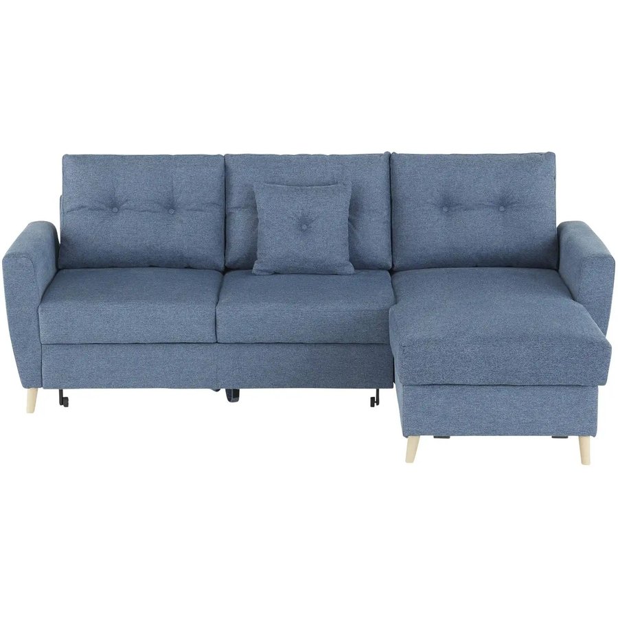 Polsterecke Carla, blau