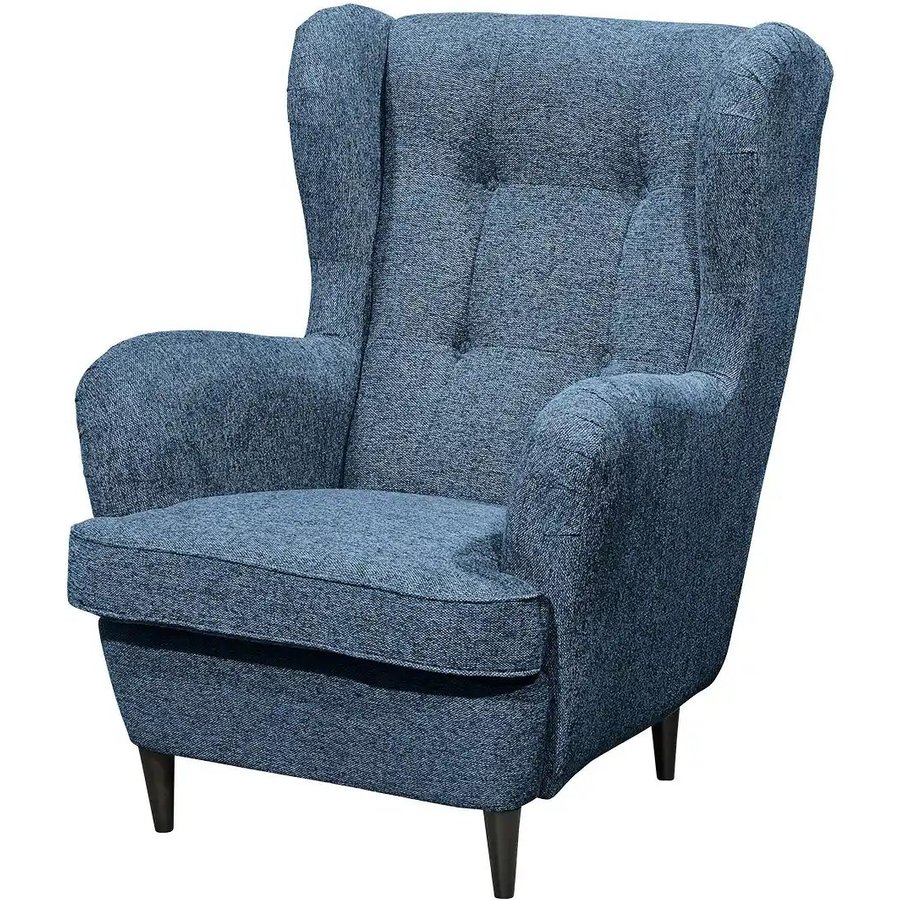 Ohrensessel Oskar, blau