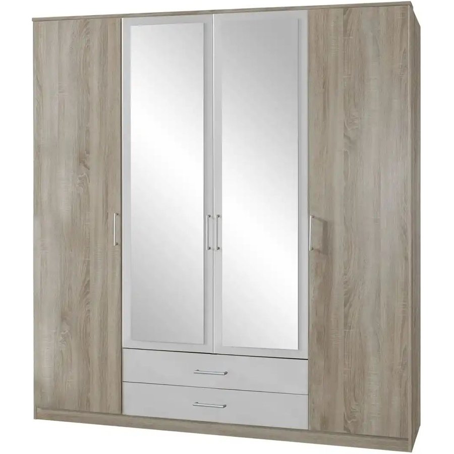 Kleiderschrank Polo, holzfarben