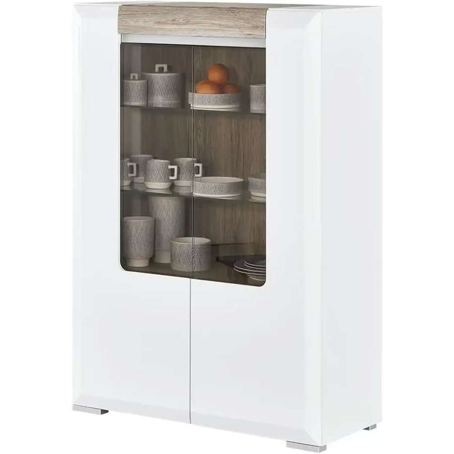 Vitrine La Vita, weiß