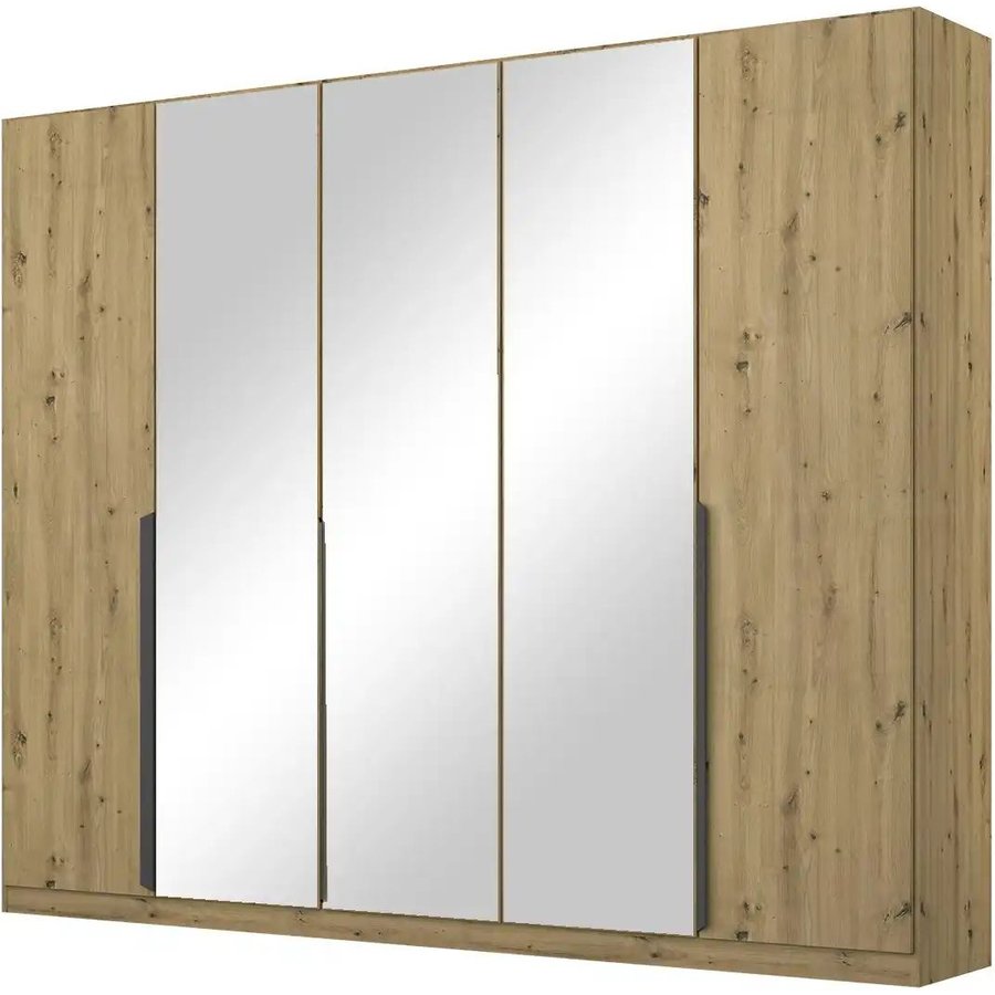 Drehtürenschrank Quadra Spin, holzfarben