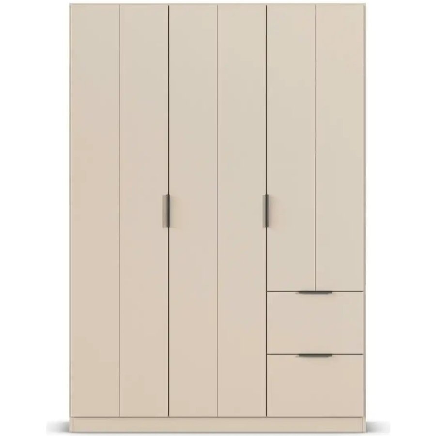 Drehtürenschrank Ella, creme