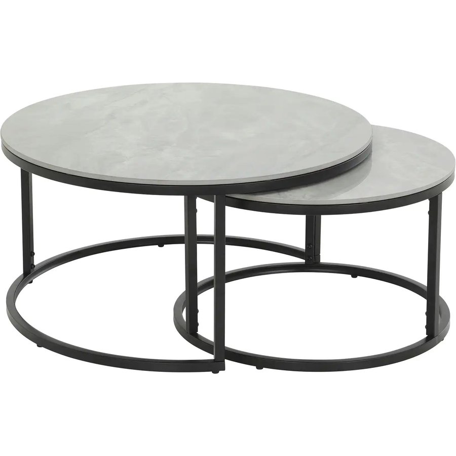 Couchtisch Lousa, grau