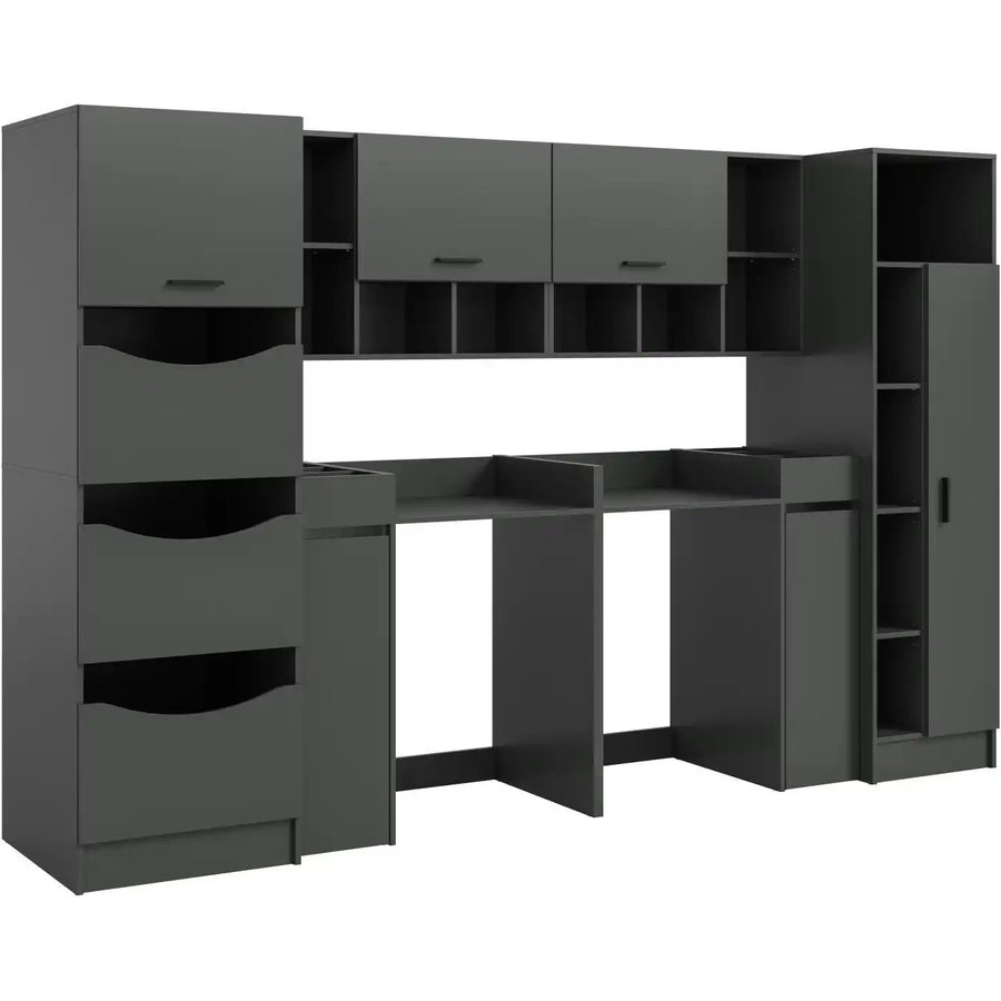 Waschmaschinenumbau Set, grau