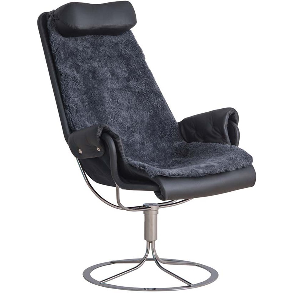 DUX Jetson 69 fåtölj inkl fårskinn från DUX