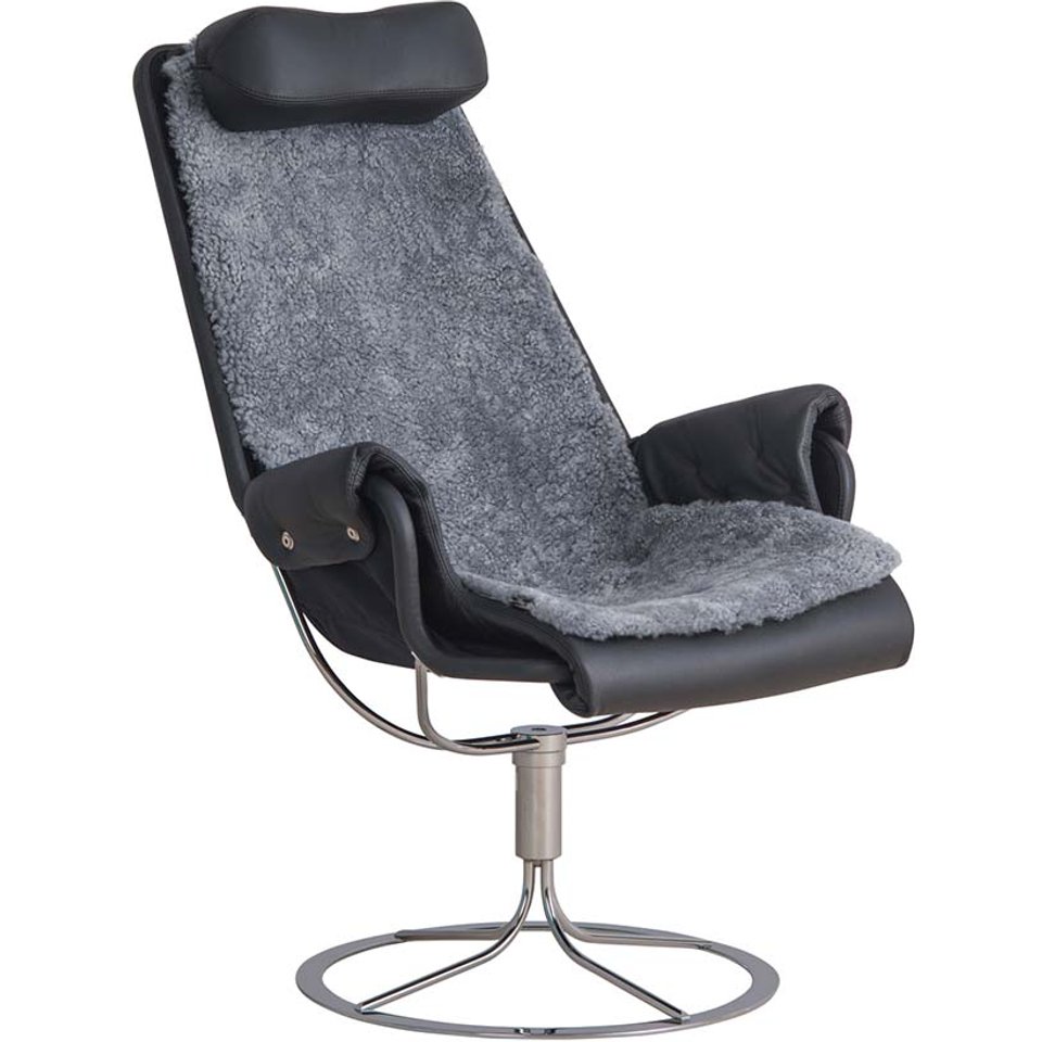 DUX Jetson 69 fåtölj inkl fårskinn från DUX