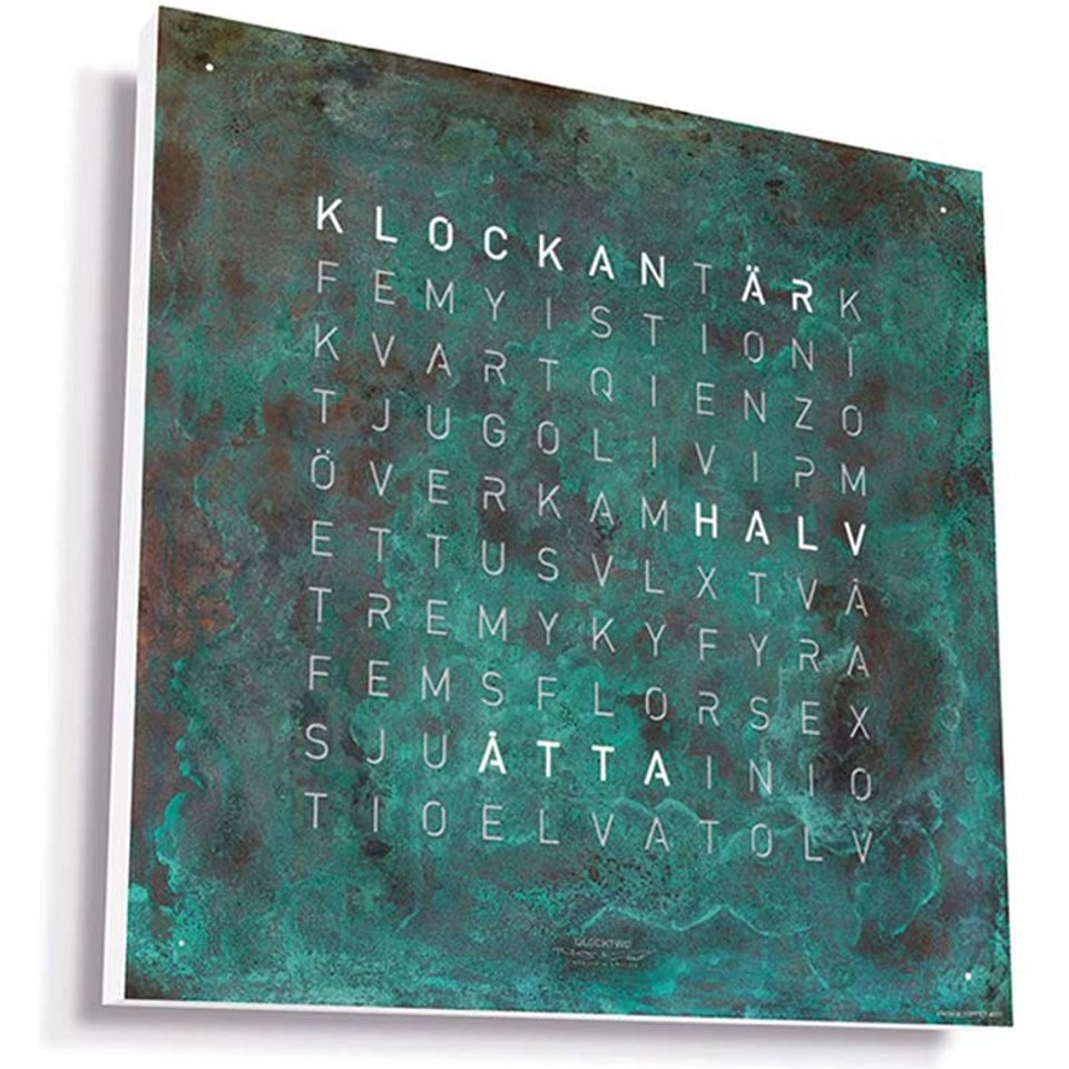 QlockTwo Earth 45 Creator's Edition från QlockTwo