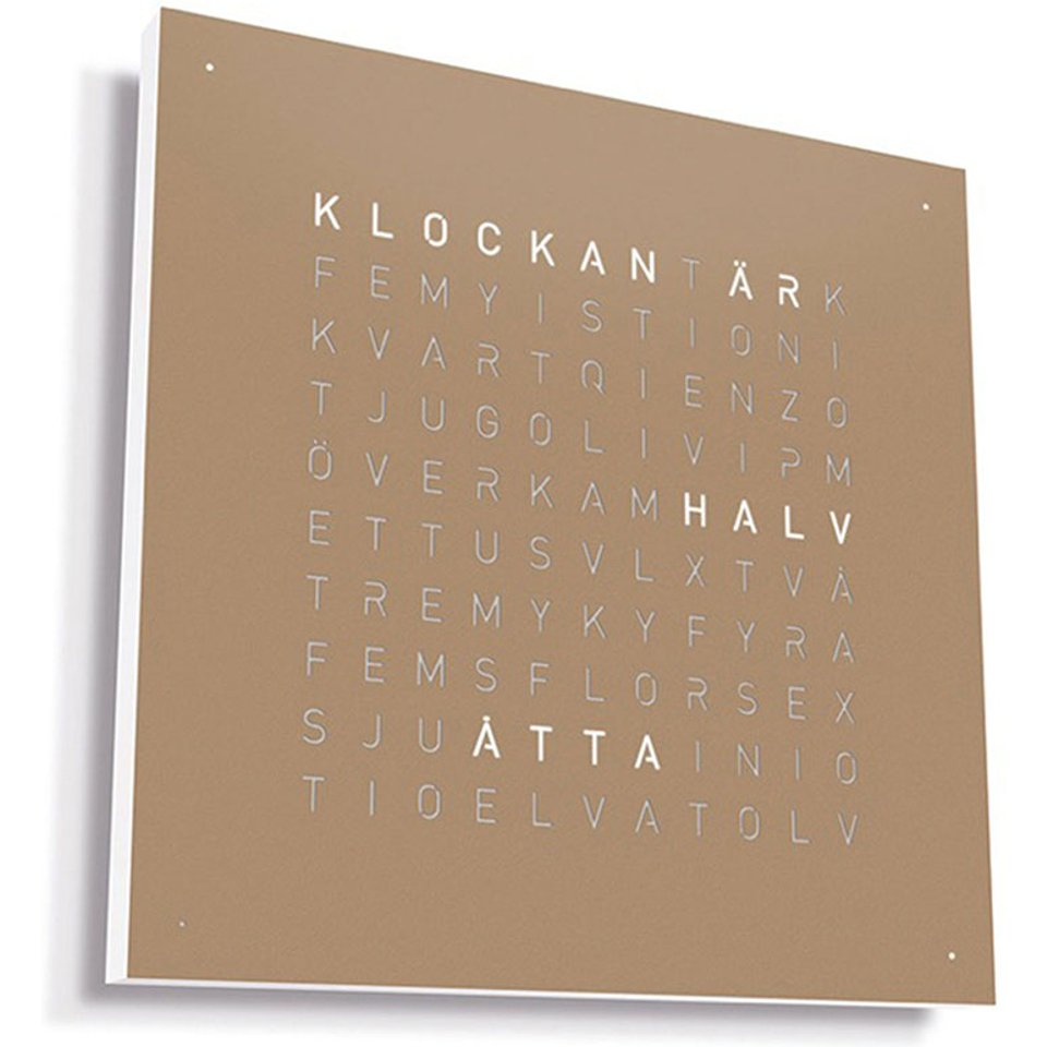 QlockTwo Earth 45 från QlockTwo