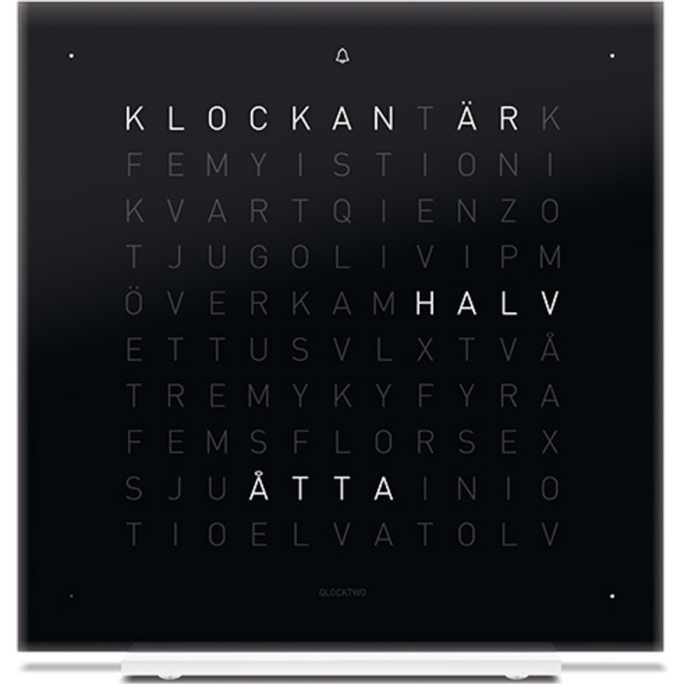 QlockTwo Earth 13.5 Pure från QlockTwo