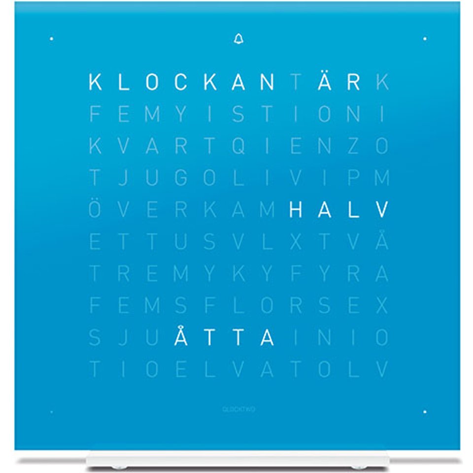 QlockTwo Earth 13.5 Pure från QlockTwo