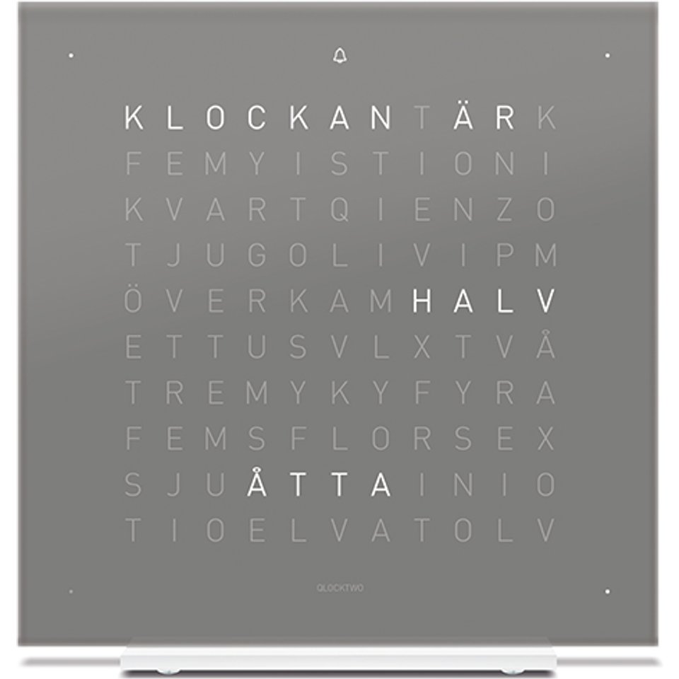 QlockTwo Earth 13.5 Pure från QlockTwo